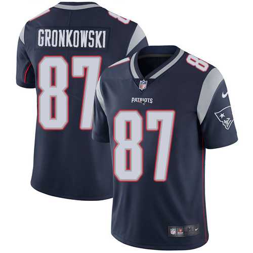 Nike New England Patriots #87 Rob Gronkowski Navy Blue Team Color NFL Vapor Untouchable Limited Jersey,We sell and wholesale Nike New England Patriots #87 Rob Gronkowski Navy Blue Team Color NFL Vapor Untouchable Limited Jersey on line form chian!